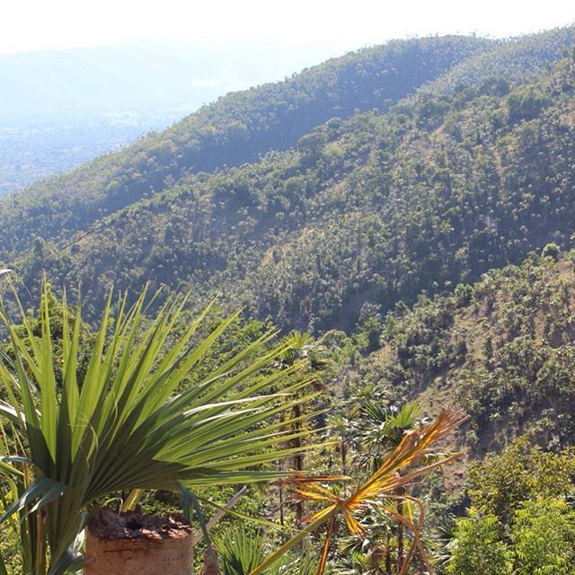 Beautiful view from one of our work sites #haiti #hopeforhaiti #mountains #ayiticherie Beautiful view from one of our work sites #haiti #hopeforhaiti #mountains #ayiticherie
