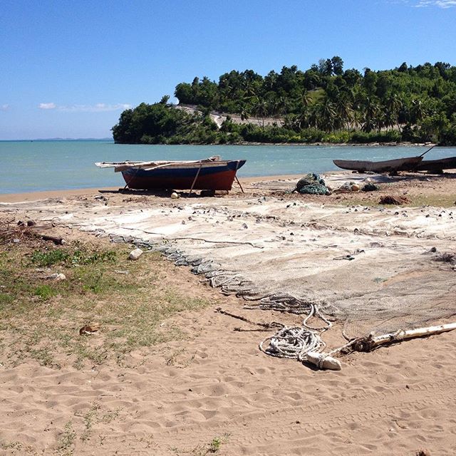 The fishermen in one of our communities drying their nets for tomorrow’s catch. #haiti #hopeforhaiti #fishing #economy #underthesea 🐠🐟 The fishermen in one of our communities drying their nets for tomorrow's catch. #haiti #hopeforhaiti #fishing #economy #underthesea 🐠🐟