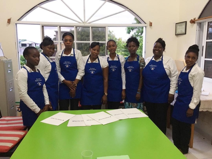 Congratulations to the latest class graduating from madame carmene’s cooking school! we are proud of all you’ve learned and cannot wait to see what the future holds! #haiti #hopeforhaiti #cooking #nutrition #womenempowerment Congratulations to the latest class graduating from madame carmene's cooking school! we are proud of all you've learned and cannot wait to see what the future holds! #haiti #hopeforhaiti #cooking #nutrition #womenempowerment