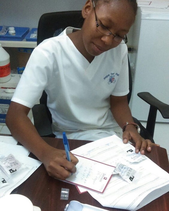 At the end of the day, i prepare patient’s prescriptions and paperwork for the next day! thanks for following my day, tune in next monday to learn about what my colleagues do! #dayinthelife #teamhope #haiti At the end of the day, i prepare patient's prescriptions and paperwork for the next day! thanks for following my day, tune in next monday to learn about what my colleagues do! #dayinthelife #teamhope #haiti