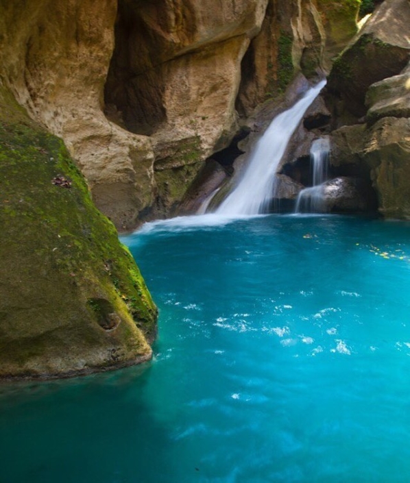 Jacmel is a port town on the south coast of haiti. its a must see city with so much to do. start your day off at the famous bassin bleu. there you’ll be surrounded by beautiful waterfalls and natural mineral pools. after a refreshing swim grab a bite to eat like plantains and fish with some pikliz a spicy cabbage famous to the locals. take a motorcycle taxi and enjoy the gorgeous architecture that surrounds this city. #tourismtuesday #haiti #hopeforhaiti #rethinkhaiti pictures by georgia popplewell and stellasout.com Jacmel is a port town on the south coast of haiti. its a must see city with so much to do. start your day off at the famous bassin bleu. there you'll be surrounded by beautiful waterfalls and natural mineral pools. after a refreshing swim grab a bite to eat like plantains and fish with some pikliz a spicy cabbage famous to the locals. take a motorcycle taxi and enjoy the gorgeous architecture that surrounds this city. #tourismtuesday #haiti #hopeforhaiti #rethinkhaiti pictures by georgia popplewell and stellasout.com