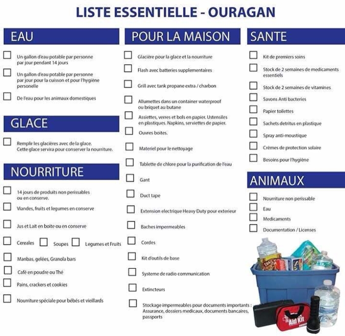 Great checklist for all preparing for #hurricaneirma in #haiti our offices and clinics are closed today through friday so that our staff can prepare their homes. information is key so please share this with your ngo’s and communities. Great checklist for all preparing for #hurricaneirma in #haiti our offices and clinics are closed today through friday so that our staff can prepare their homes. information is key so please share this with your ngo's and communities.