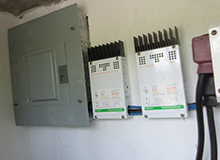 This is what power looks like in rural Haiti.