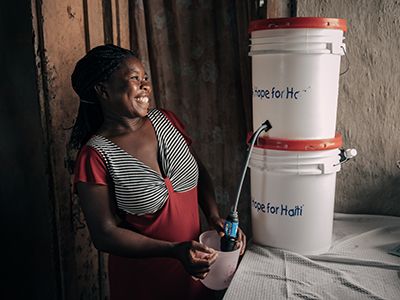 Clean Water Projects In Haiti Distribution Training Filtration