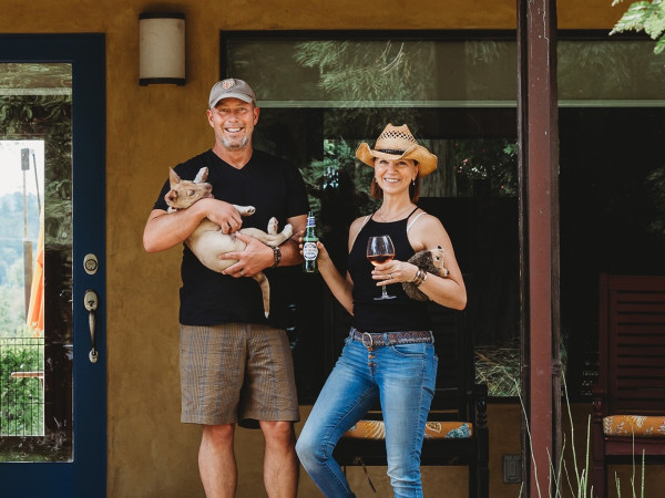 James and Kerry MacPhail of Tongue Dancer Wines